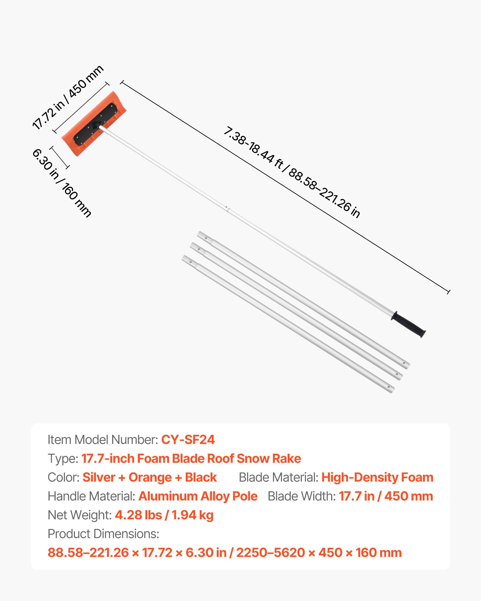 MGB9AUGEroofrakef6  VEVOR Instrumenti un Citi Darbarīki | Pieejami Uzticami Mājas uzlabošanai