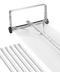 VEVOR Adjustable Roof Snow Rake with 22 cm Aluminum Blade