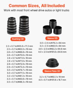 Metric Puller Tool Set with Bushings