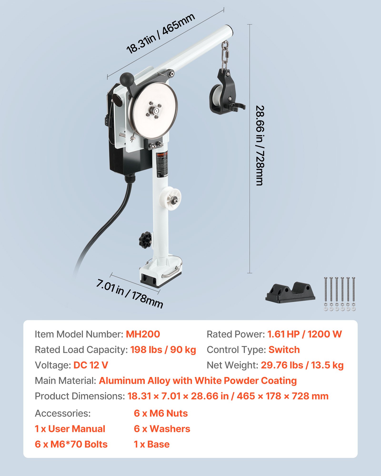 MGB9COQYlinehaulerpullerf6  VEVOR Instrumenti un Citi Darbarīki | Pieejami Uzticami Mājas uzlabošanai Lobster Traps