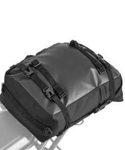 VEVOR 30L Waterproof Motorcycle Tail Bag with Rain Cover