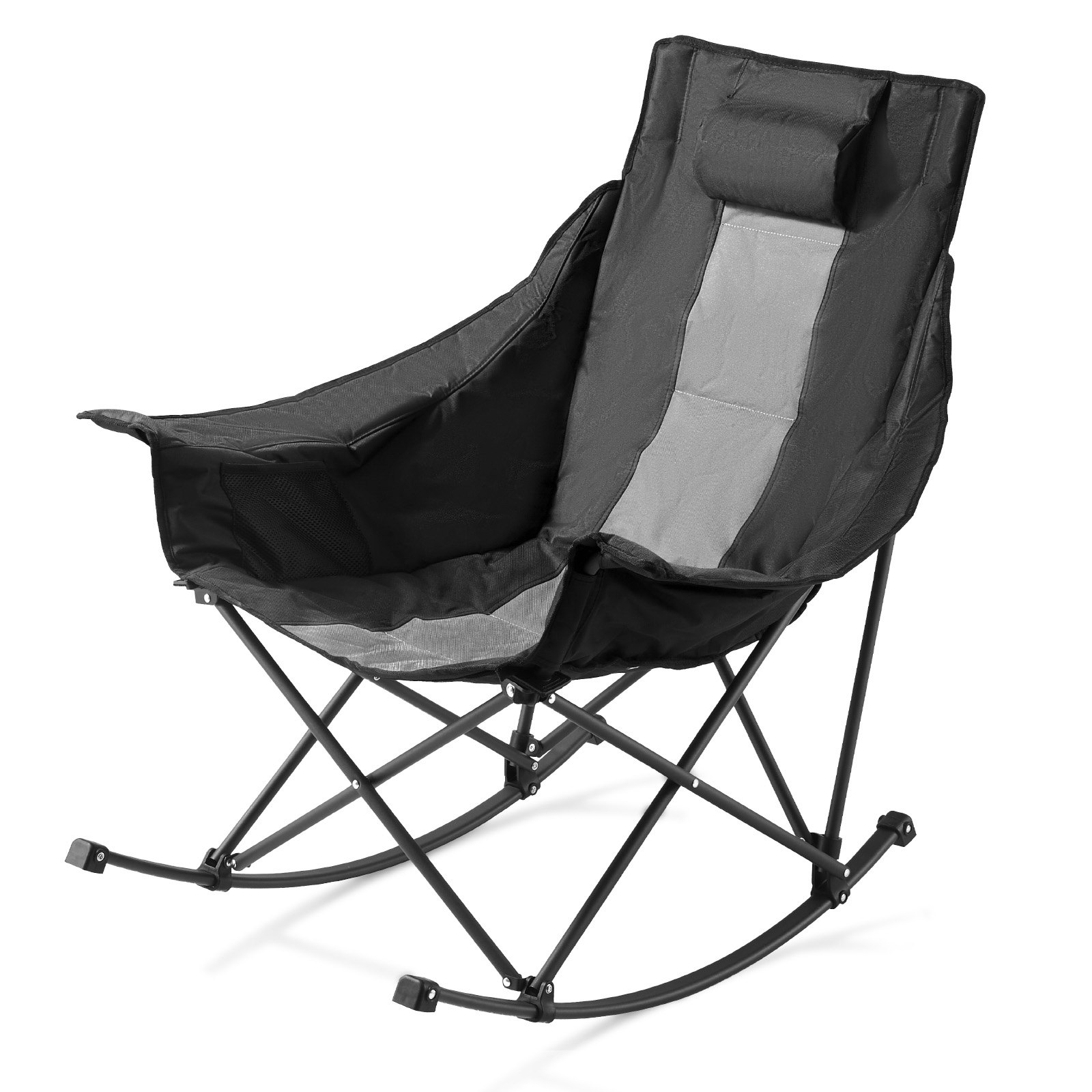 MGBRH2D2foldingcampingchairm10012  VEVOR Instrumenti un Citi Darbarīki | Pieejami Uzticami Mājas uzlabošanai VEVOR Folding Rocking Camping Chair with Padded Seat