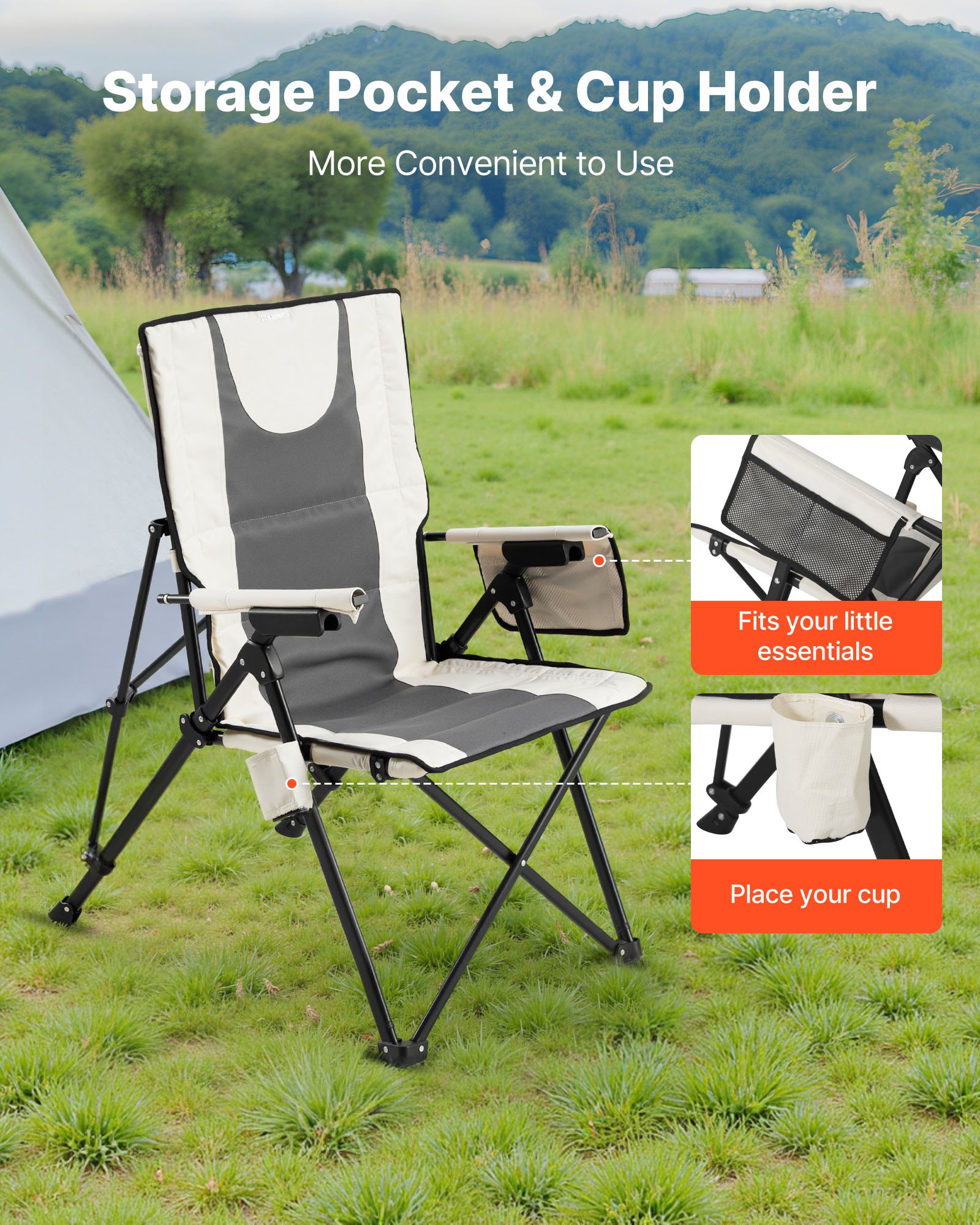 MGBRHG1Pfoldingcampingchairf5  VEVOR Instrumenti un Citi Darbarīki | Pieejami Uzticami Mājas uzlabošanai Подголовник