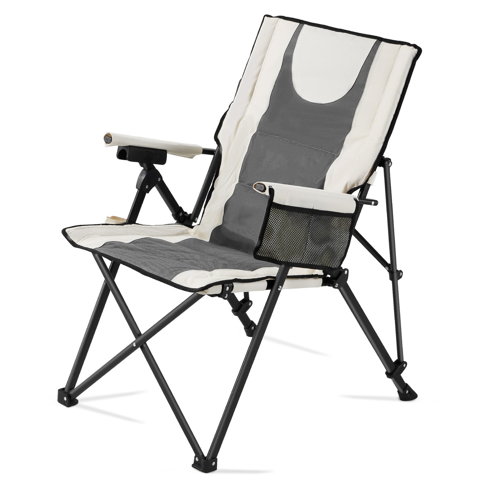 MGBRHG1Pfoldingcampingchairm10012  VEVOR Instrumenti un Citi Darbarīki | Pieejami Uzticami Mājas uzlabošanai VEVOR Folding Camping Chair with 3 Reclining Positions