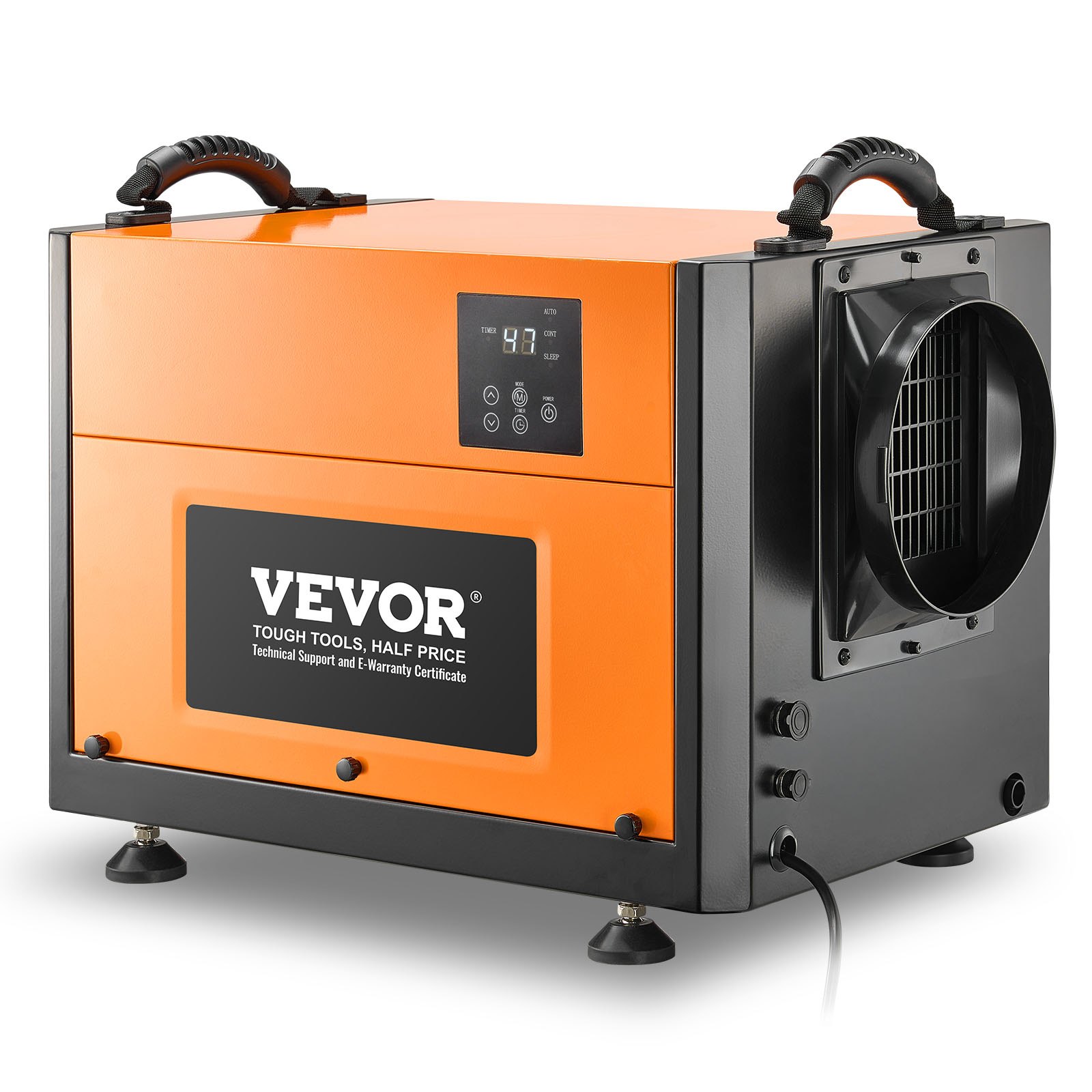 MGFJPLWRcommercialdehumidifierfrm10012  VEVOR Instrumenti un Citi Darbarīki | Pieejami Uzticami Mājas uzlabošanai VEVOR 50LDay Commercial Dehumidifier with Drain Hose