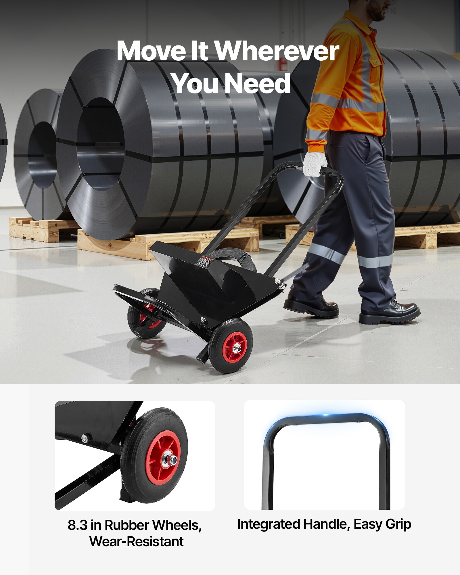 MGFJQ3JIstrappingcartf2  VEVOR Instrumenti un Citi Darbarīki | Pieejami Uzticami Mājas uzlabošanai Tool Storage  Industrial Dispenser for Warehouse Use