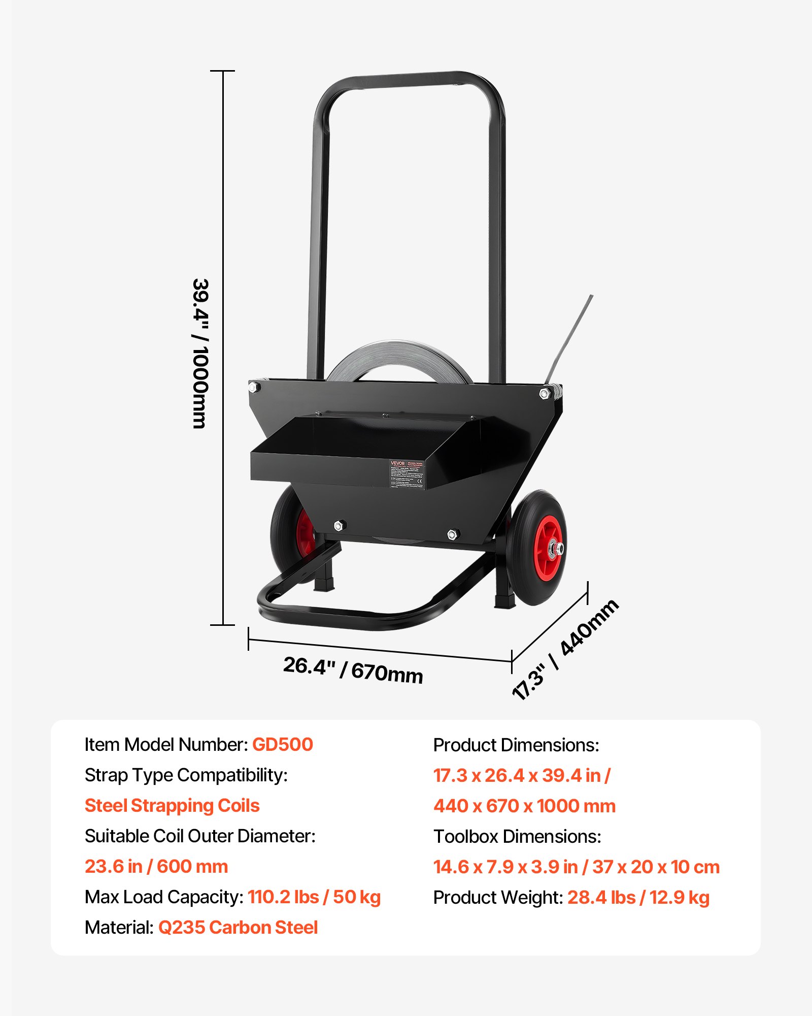 MGFJQ3JIstrappingcartf6  VEVOR Instrumenti un Citi Darbarīki | Pieejami Uzticami Mājas uzlabošanai