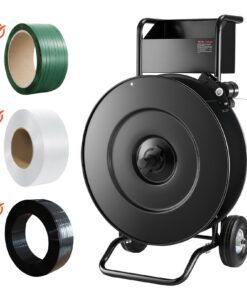 VEVOR Heavy-Duty Strapping Cart for 20.3/40.6 cm Core PET/PP/Steel Coils