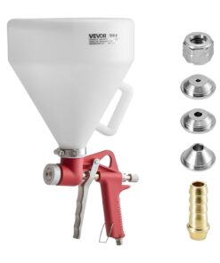 VEVOR 4.5L Air Texture Spray Gun with 3 Nozzles (3.5mm