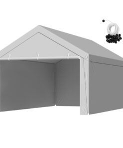 VEVOR 3.6x6 m Carport Replacement Canopy with Sidewalls