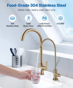 Lead-Free Filter Tap with Brass Valve
