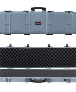 VEVOR 1270mm Lockable Hard Rifle Case with Wheels