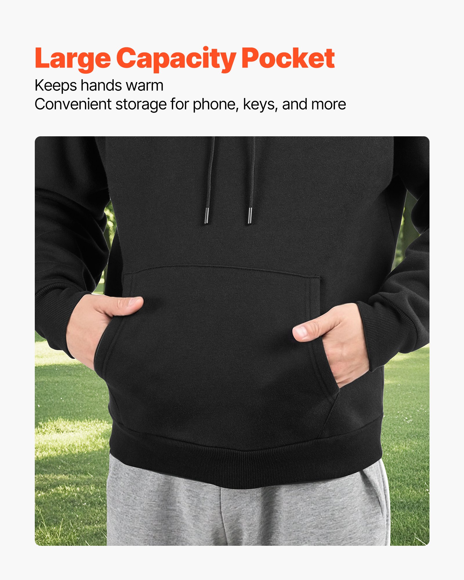 MGG1UZZGhoodief3  VEVOR Instrumenti un Citi Darbarīki | Pieejami Uzticami Mājas uzlabošanai Warm Cotton Blend Sweatshirt with Pocket for Fall  Winter