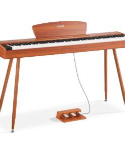 VEVOR 88-Key Fully Weighted Digital Piano with Triple Pedal