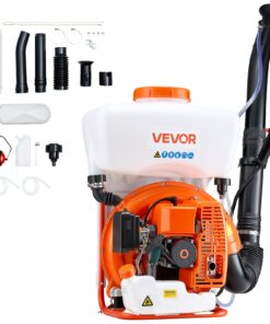 VEVOR 63cc 3HP Gas Backpack Fogger Sprayer with 16L Tank – Liquid & Powder Mister for Pest Control