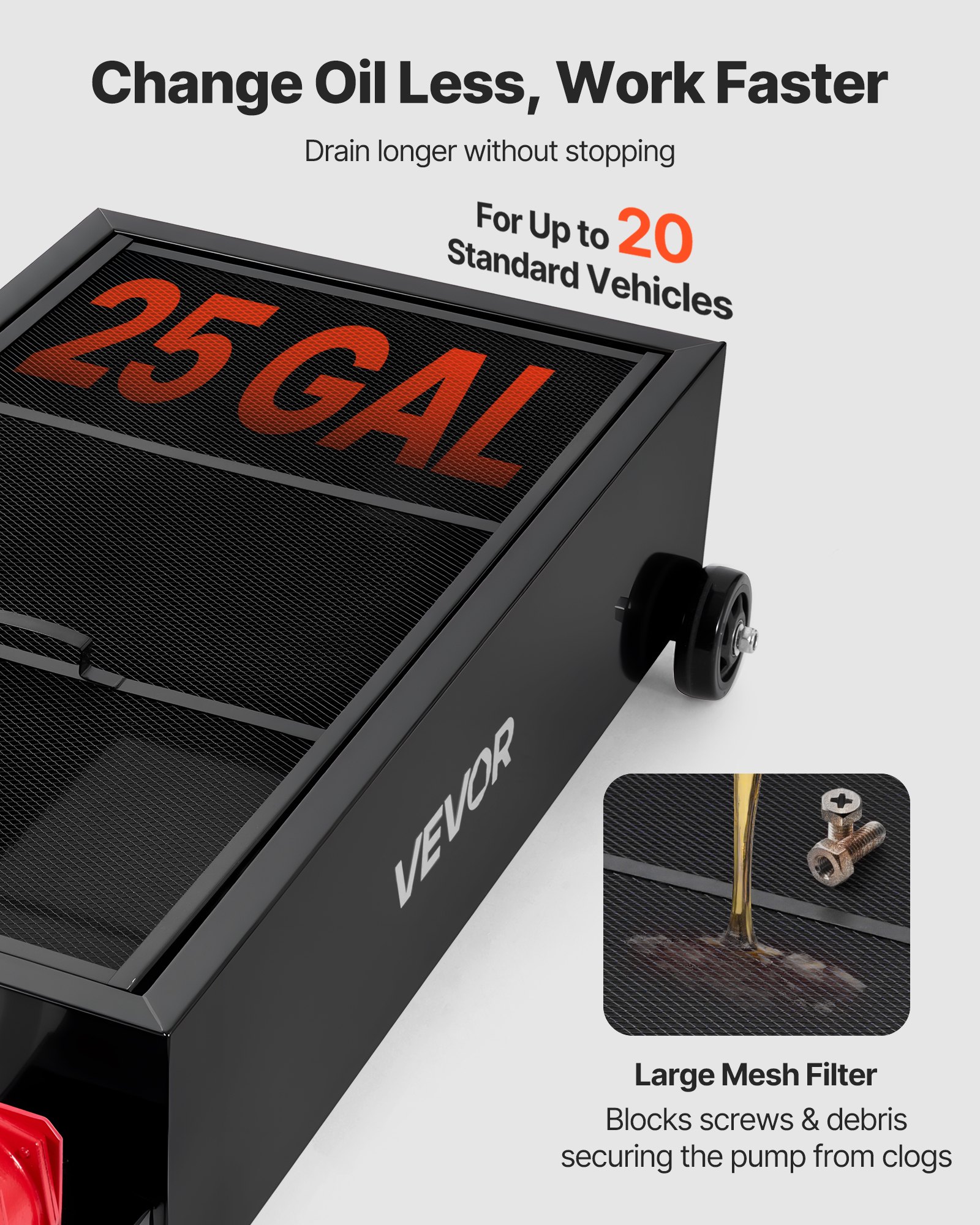 MGGM7KAGoildrainpanf2  VEVOR Instrumenti un Citi Darbarīki | Pieejami Uzticami Mājas uzlabošanai Leak Proof