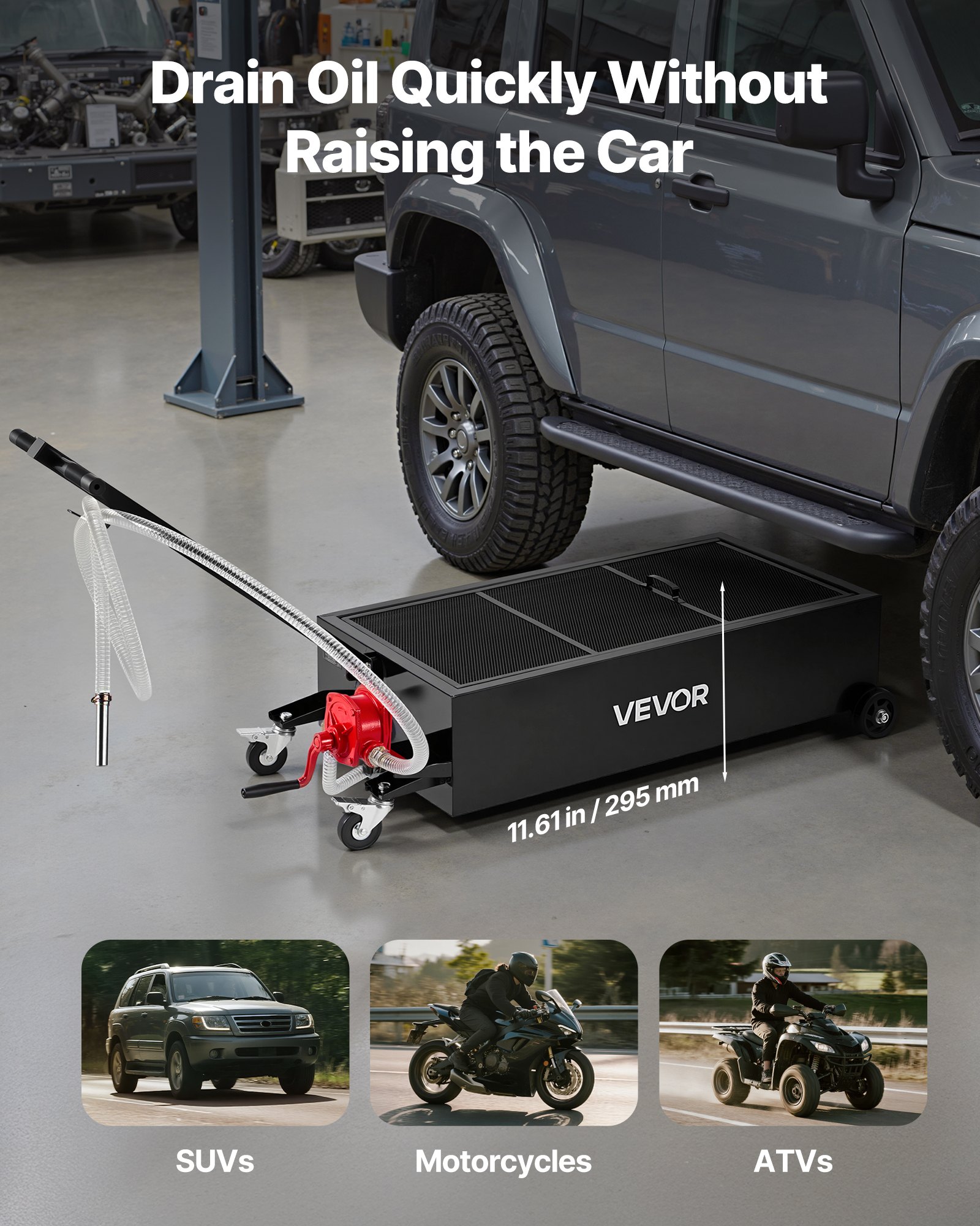 MGGM7KAGoildrainpanf3  VEVOR Instrumenti un Citi Darbarīki | Pieejami Uzticami Mājas uzlabošanai for Cars