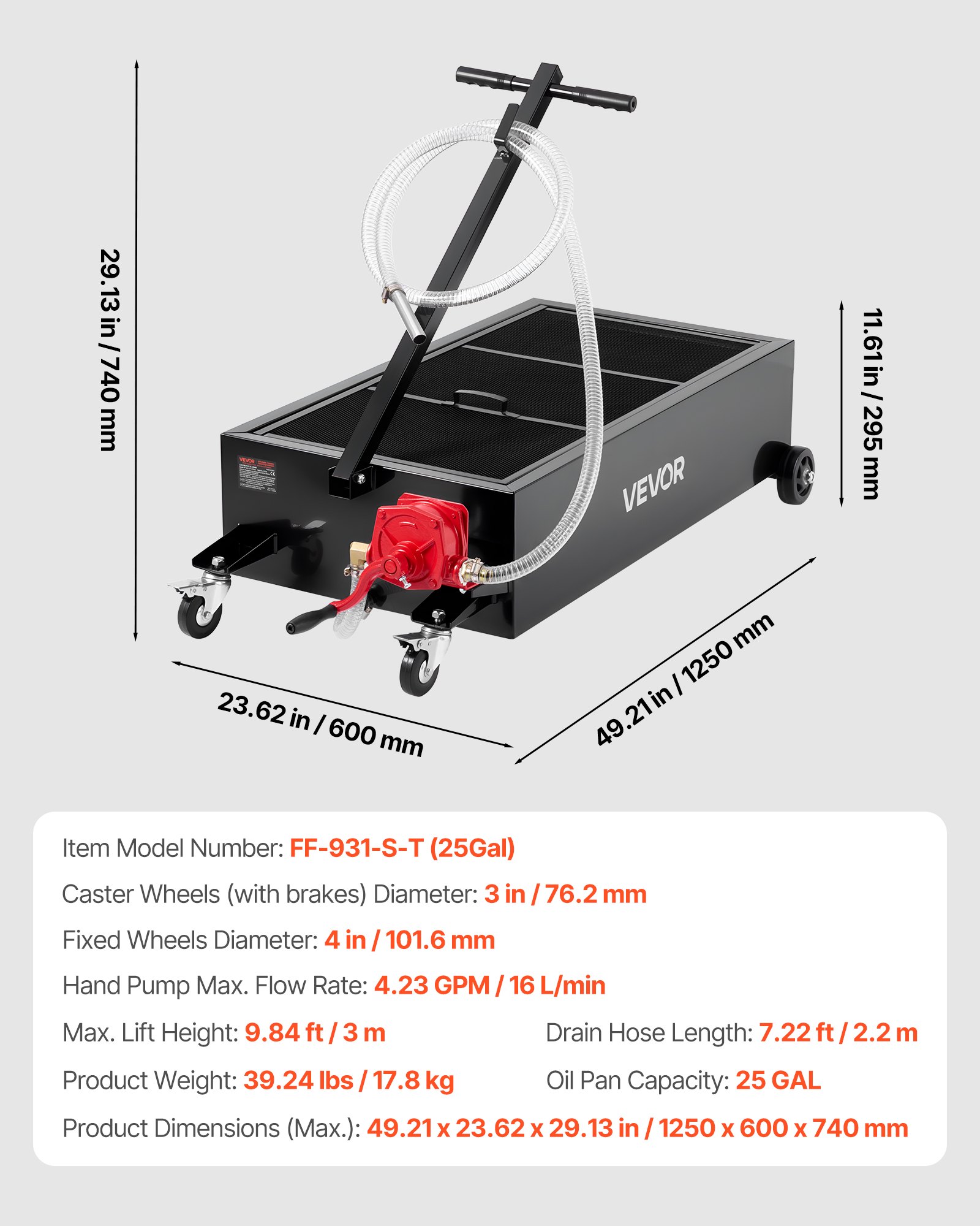 MGGM7KAGoildrainpanf6  VEVOR Instrumenti un Citi Darbarīki | Pieejami Uzticami Mājas uzlabošanai