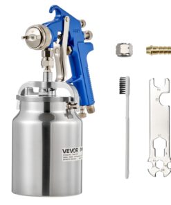 VEVOR 1000ml Siphon Feed Air Paint Spray Gun