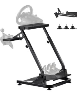 VEVOR Adjustable Foldable Racing Wheel Stand for Logitech