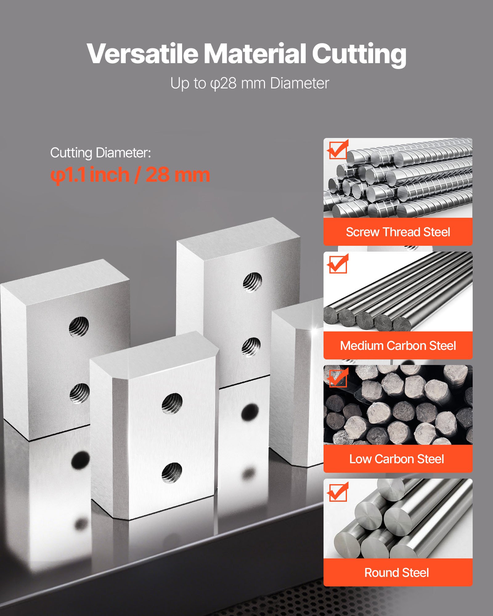 MGGZ5G4Zrebarcutterbladesf2 VEVOR Instrumenti un Citi Darbarīki | Pieejami Uzticami Mājas uzlabošanai Fast Cutting with Screws Washer