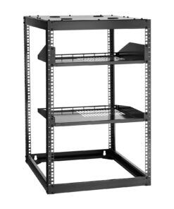 VEVOR 16U Open Frame Network Rack 585mm Depth