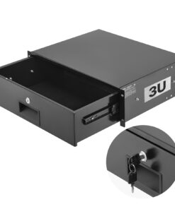 VEVOR 3U Rack Mount Drawer with Lock