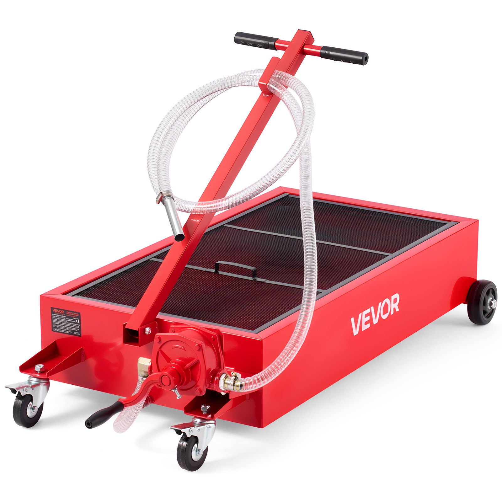 MGHOSCK8oildrainpanm10012  VEVOR Instrumenti un Citi Darbarīki | Pieejami Uzticami Mājas uzlabošanai VEVOR 757L Low Profile Rolling Oil Drain Pan with Manual Pump