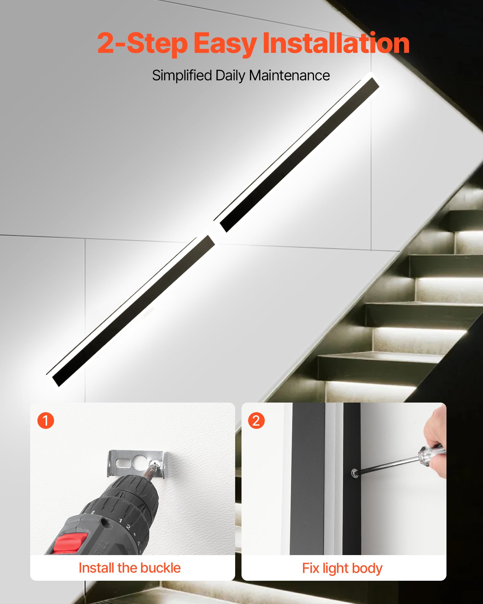 MGIEJ59Foutdoorwalllightf4  VEVOR Instrumenti un Citi Darbarīki | Pieejami Uzticami Mājas uzlabošanai Водонепроницаемый IP65