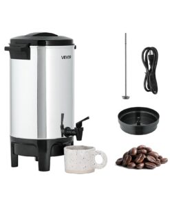 VEVOR 6L Commercial Coffee Urn with No-Drip Faucet