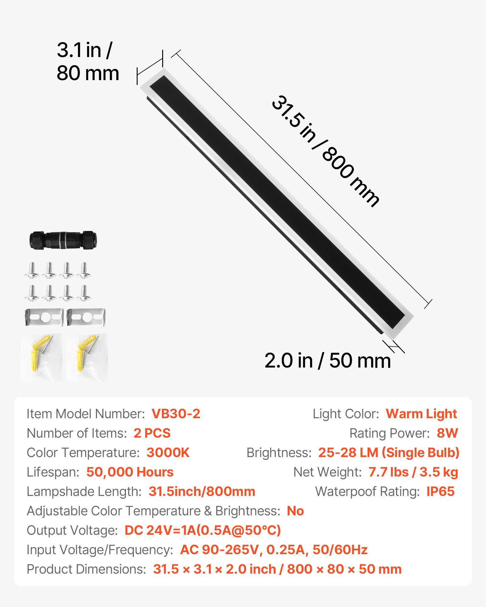 MGIELB84outdoorwalllightf6  VEVOR Instrumenti un Citi Darbarīki | Pieejami Uzticami Mājas uzlabošanai