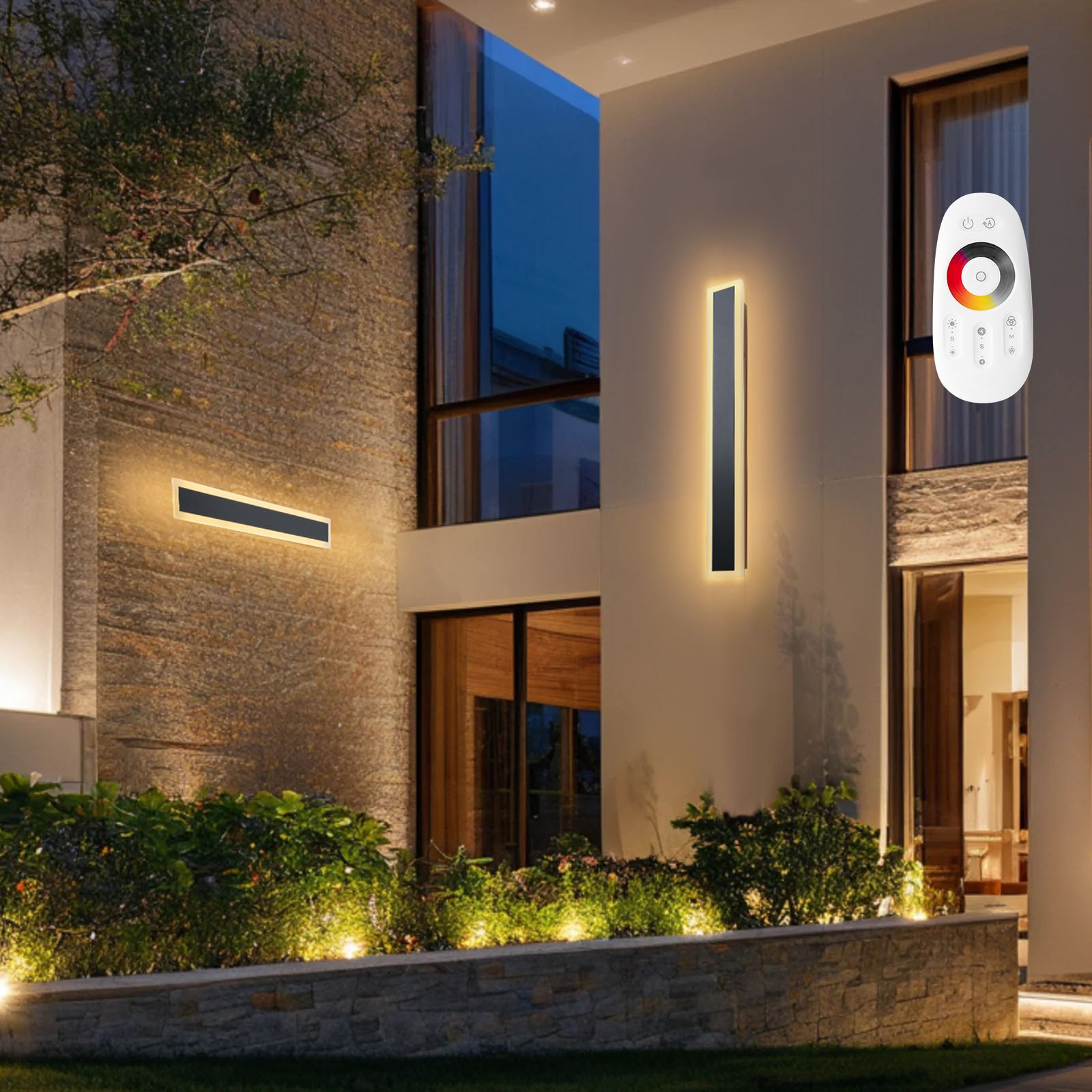 MGIELGLSoutdoorwalllightm10012  VEVOR Instrumenti un Citi Darbarīki | Pieejami Uzticami Mājas uzlabošanai VEVOR 2 Pack 600 mm Outdoor Wall Lights