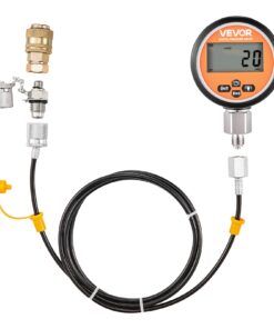 VEVOR Digital Hydraulic Pressure Test Kit 700 Bar with Gauge