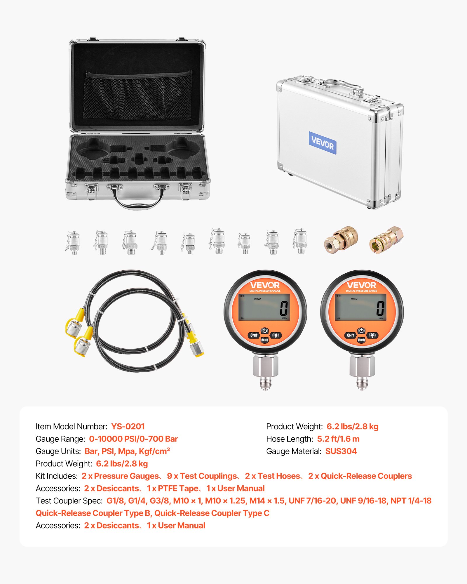 MGIWRKNNpressuretestf6  VEVOR Instrumenti un Citi Darbarīki | Pieejami Uzticami Mājas uzlabošanai