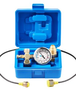 VEVOR Hydraulic Nitrogen Charging Kit 0–100 Bar with Gauge