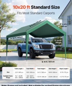 Heavy Duty Car Shelter Cover