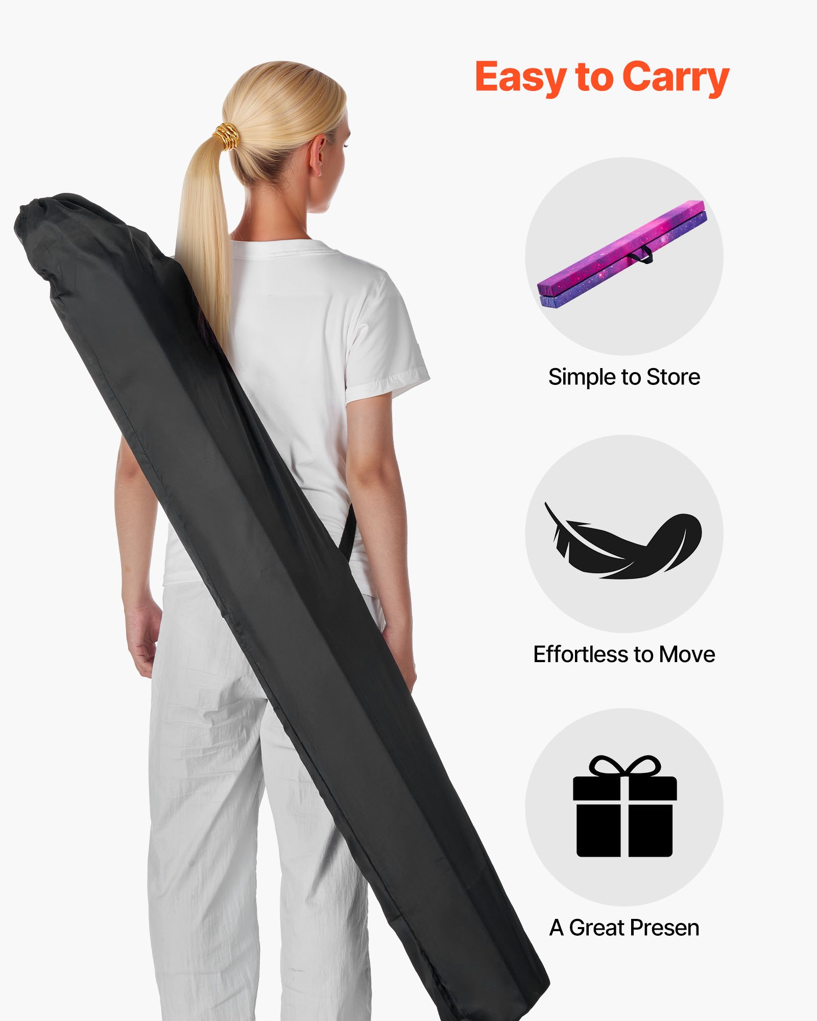 MGJ48NO1balancebeamf4 VEVORshoplv Carry Bag Galaxy