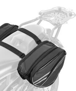VEVOR 30L Motorcycle Saddlebags with Rain Cover