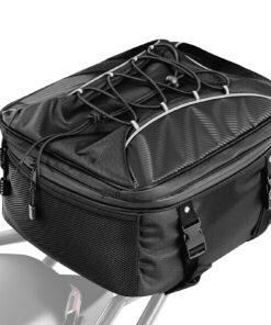 VEVOR Expandable Motorcycle Tail Bag 22–34L