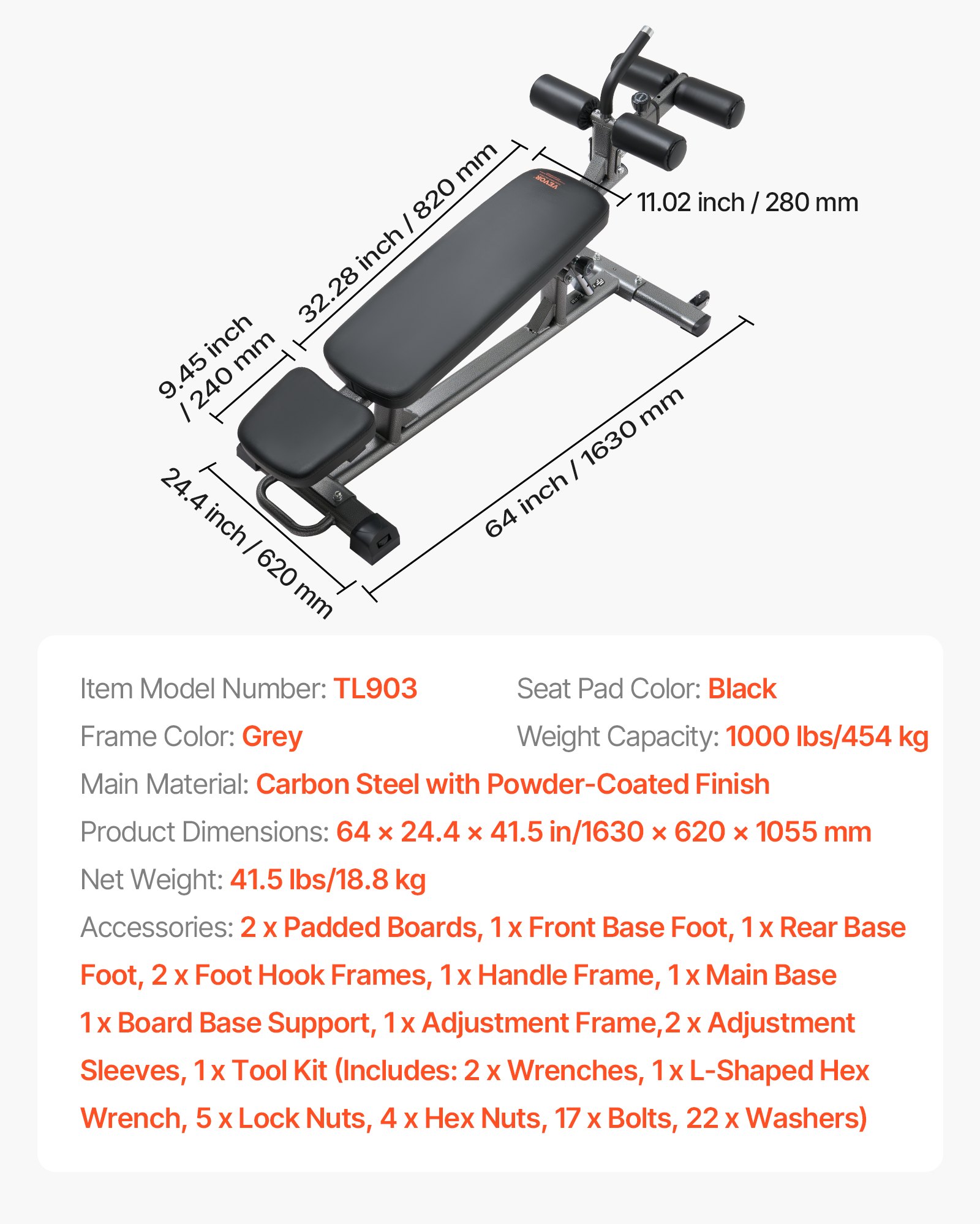 MGJV3HPGsitupbenchf6 VEVOR Instrumenti un Citi Darbarīki | Pieejami Uzticami Mājas uzlabošanai