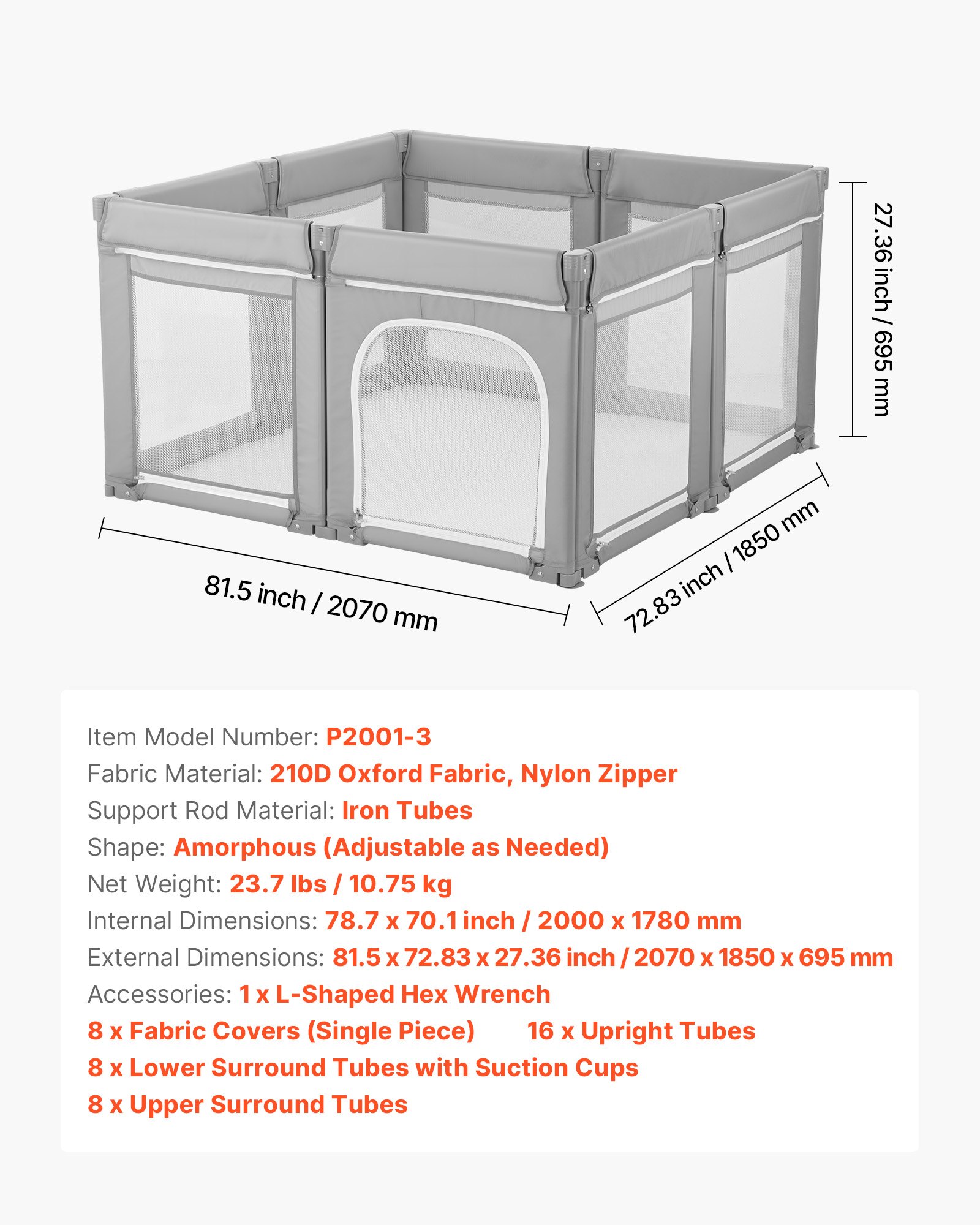 MGJV54GKbabyplaypenf6  VEVOR Instrumenti un Citi Darbarīki | Pieejami Uzticami Mājas uzlabošanai