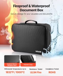 Waterproof & Heat-Resistant up to 1000°C