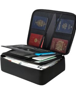 VEVOR Fireproof Document Box with Lock