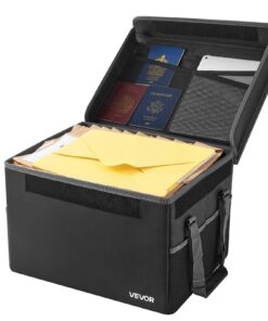 VEVOR Fireproof & Waterproof Document Box