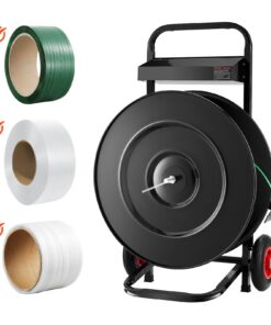 VEVOR Heavy Duty Strapping Cart for PET/PP Rolls with 20.3/40.6 cm Core