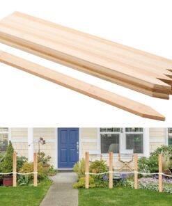 VEVOR Wooden Garden Stakes 25pcs