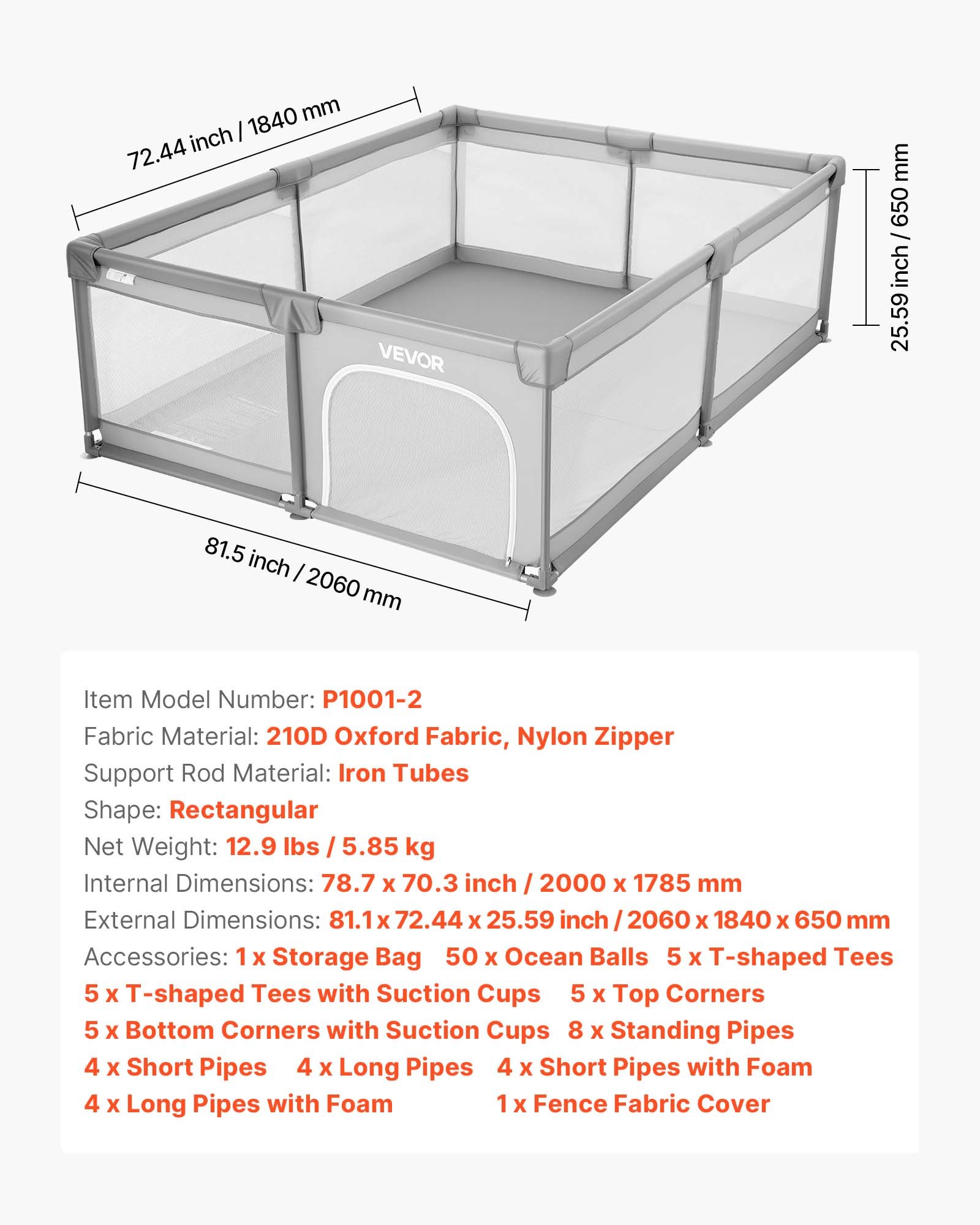 MGL9IUTFbabyplaypenf6  VEVOR Instrumenti un Citi Darbarīki | Pieejami Uzticami Mājas uzlabošanai