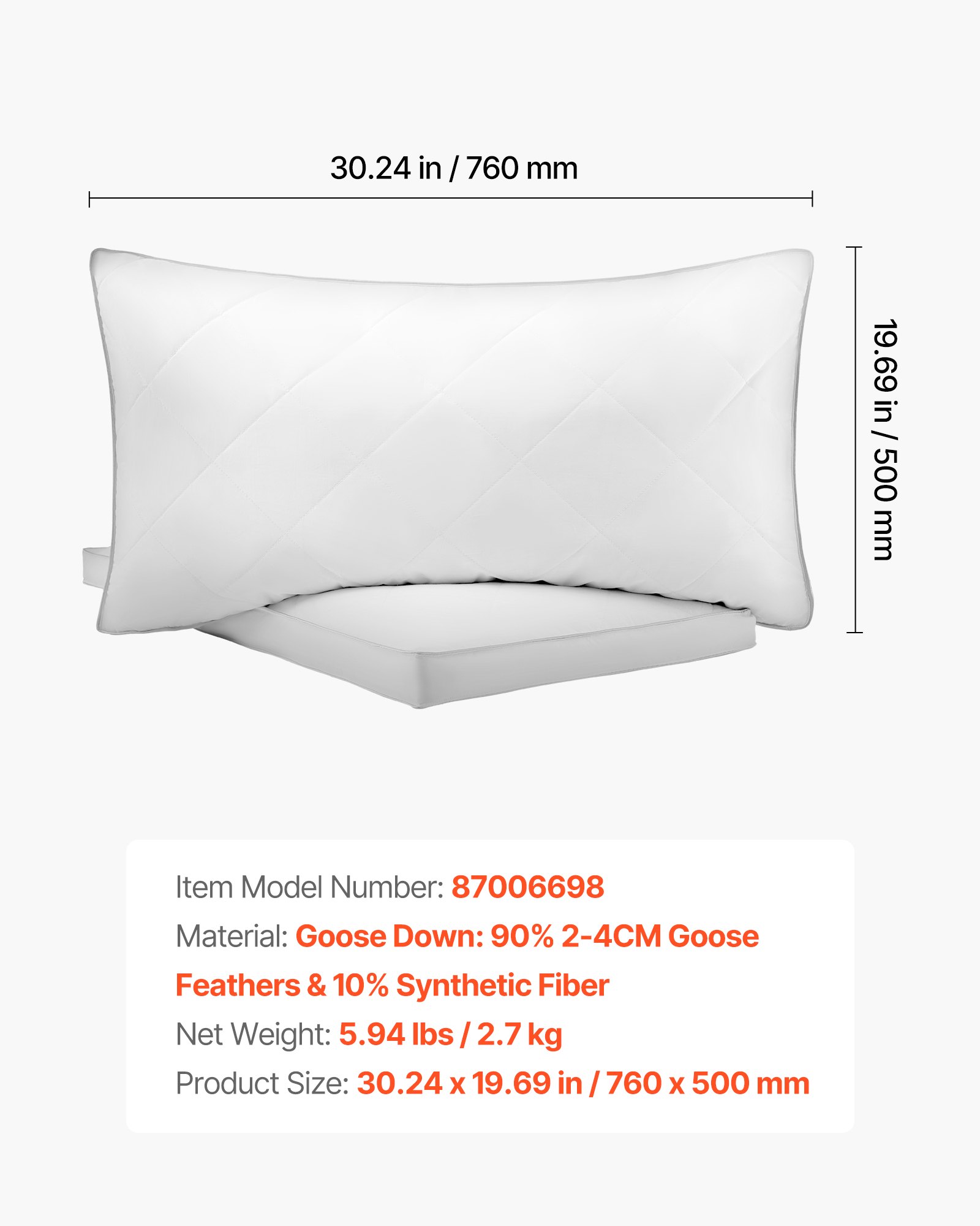 MGL9JED1bedpillowsf6  VEVOR Instrumenti un Citi Darbarīki | Pieejami Uzticami Mājas uzlabošanai