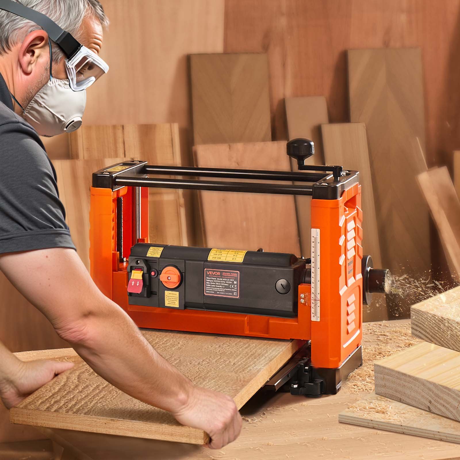 MGL9JOSBbenchtopplanerm100112  VEVOR Instrumenti un Citi Darbarīki | Pieejami Uzticami Mājas uzlabošanai