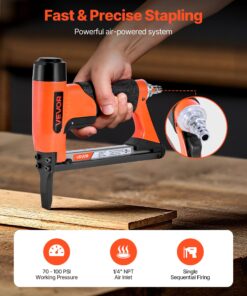 Long-Nose Upholstery Stapler for 71 Series 9.5mm Crown